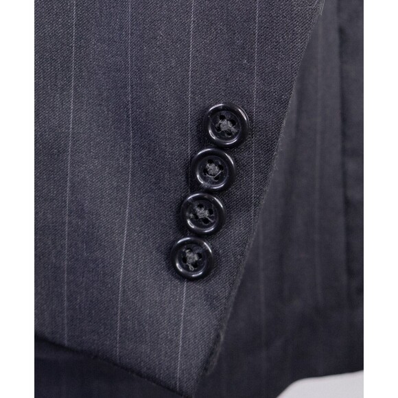 Jos A Bank 2-Pc Stripped Gray Suit Jacket Blazer Jacket Size 41R Pants 35X30 - Picture 7 of 16